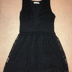 Abercrombie and Fitch lace black dress